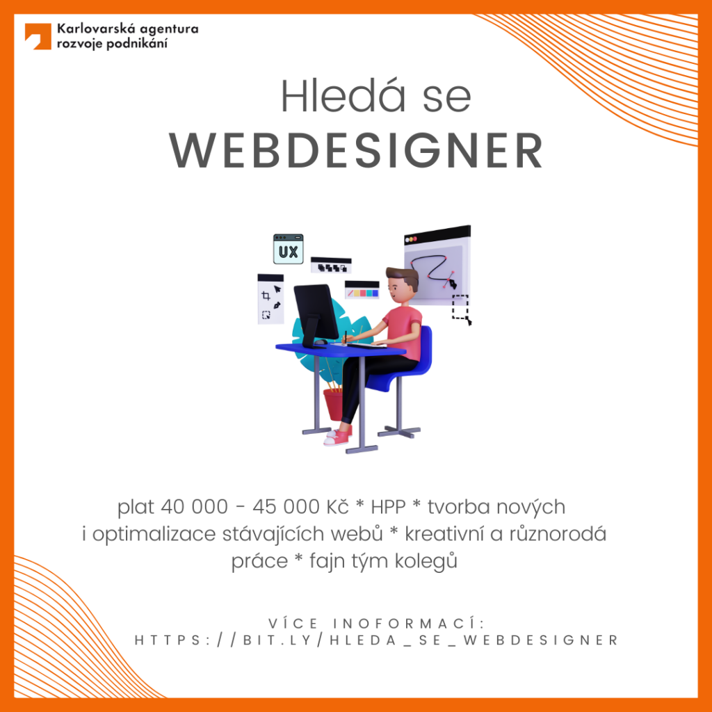 webdesigner Karlovarský kraj práce